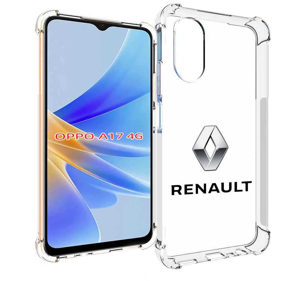 

Чехол MyPads рено-4 мужской для OPPO A17, Прозрачный, Tocco