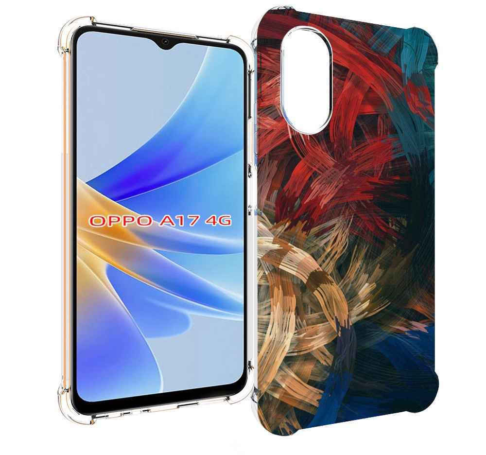 

Чехол MyPads раскрашенная медь для OPPO A17, Прозрачный, Tocco