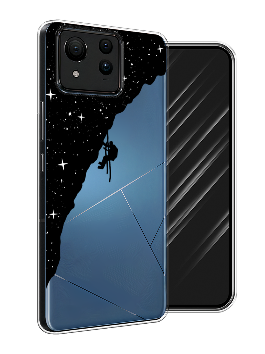 

Чехол Awog на Asus ZenFone 11 Ultra "Скалолаз в космосе", Черный;белый;бежевый, 45250-1