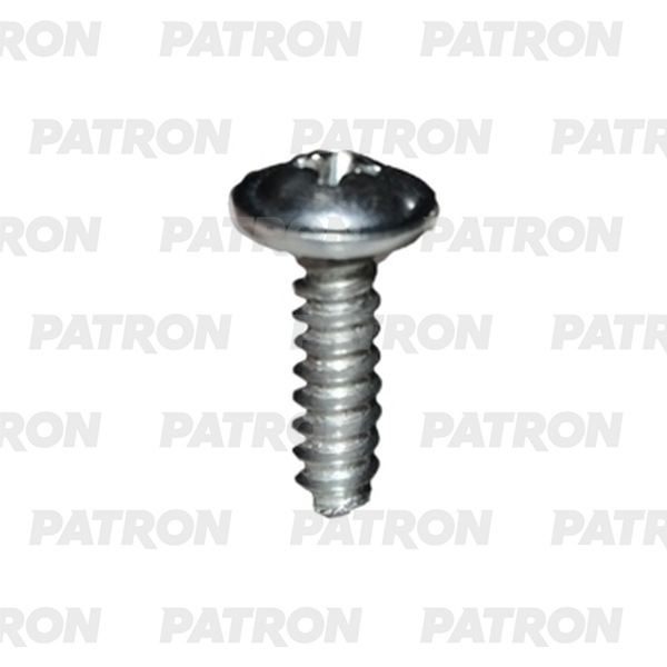 

PATRON P37-2654T Винт металлический белый с широкой крестообразной шляпкой 4 8x19 10шт