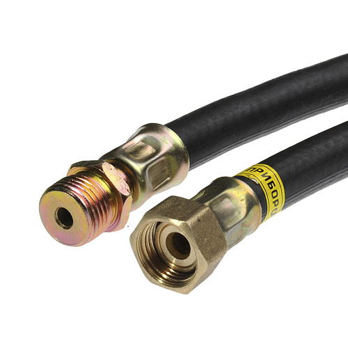 

Шланг д/газа 1/2" г/ш 100 см, чёрный CTM, Черный
