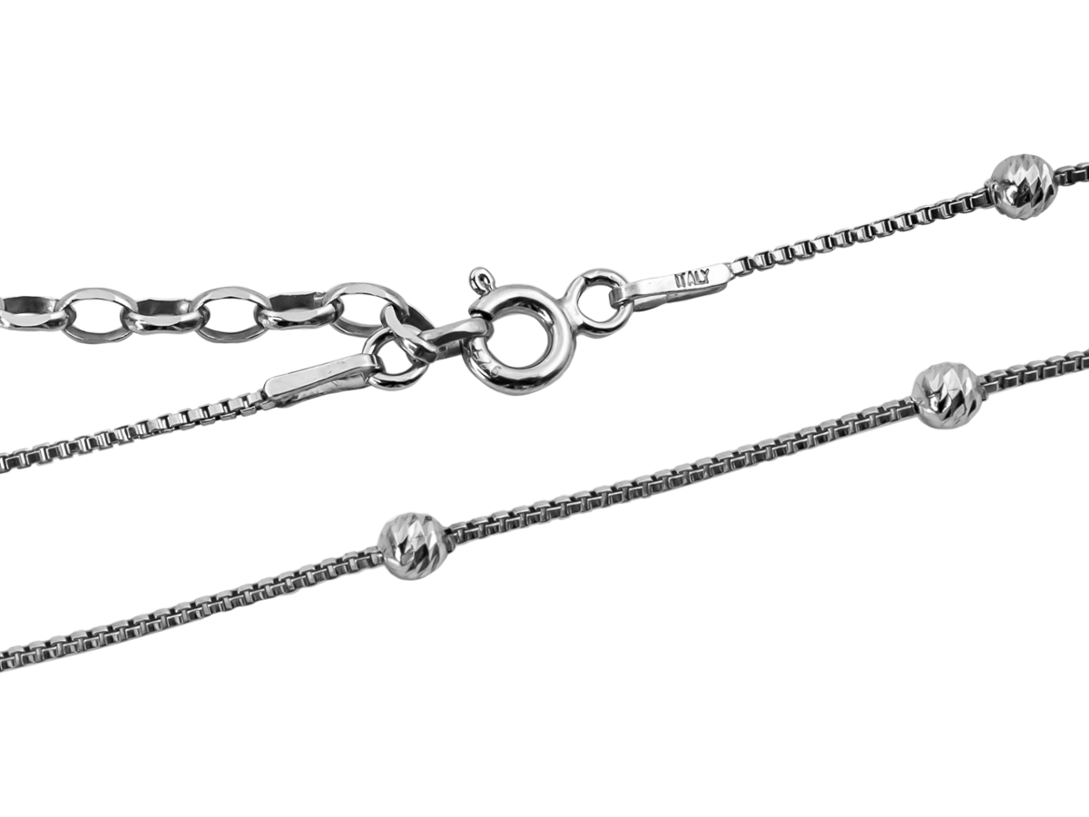 

Цепочка из серебра 50 см Мастерская Алёшиных С33.96.08.15С, С33.96.08.15С