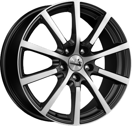 

Колесный диск iFree Big Byz (КС680) (Блэк Джек) 7xR17 ET35 5*114.3 D71.6, Черный