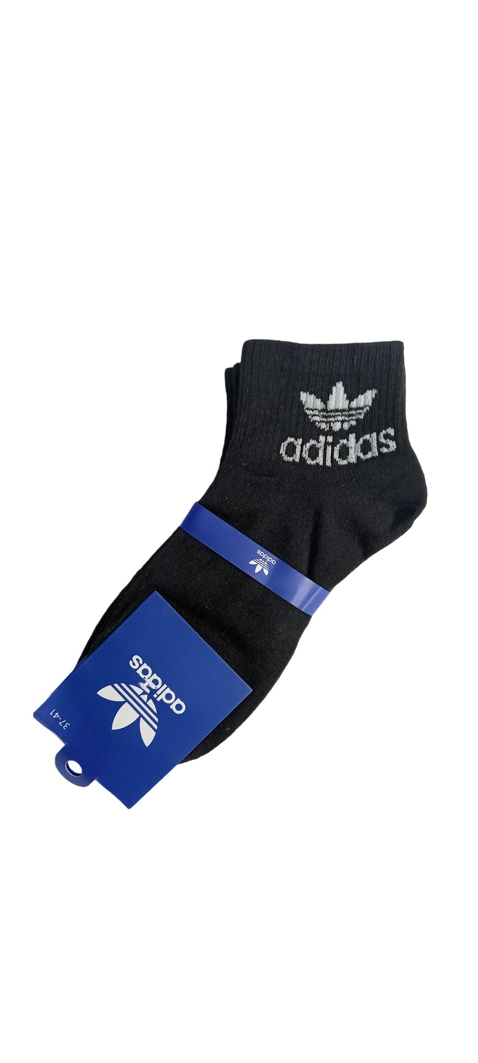 Комплект носков женских Adidas Originals gnk черных 37-41, 2 пары