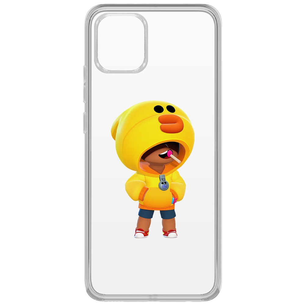 

Чехол-накладка Brawl Stars-Леон Салли для Samsung Galaxy A03 (A035), Прозрачный
