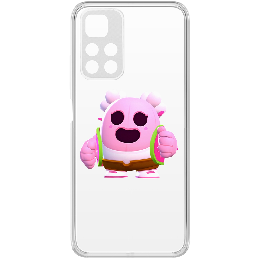 Чехол-накладка Brawl Stars-Сакура Спайк для Xiaomi Redmi Note 11 Pro+ 5G