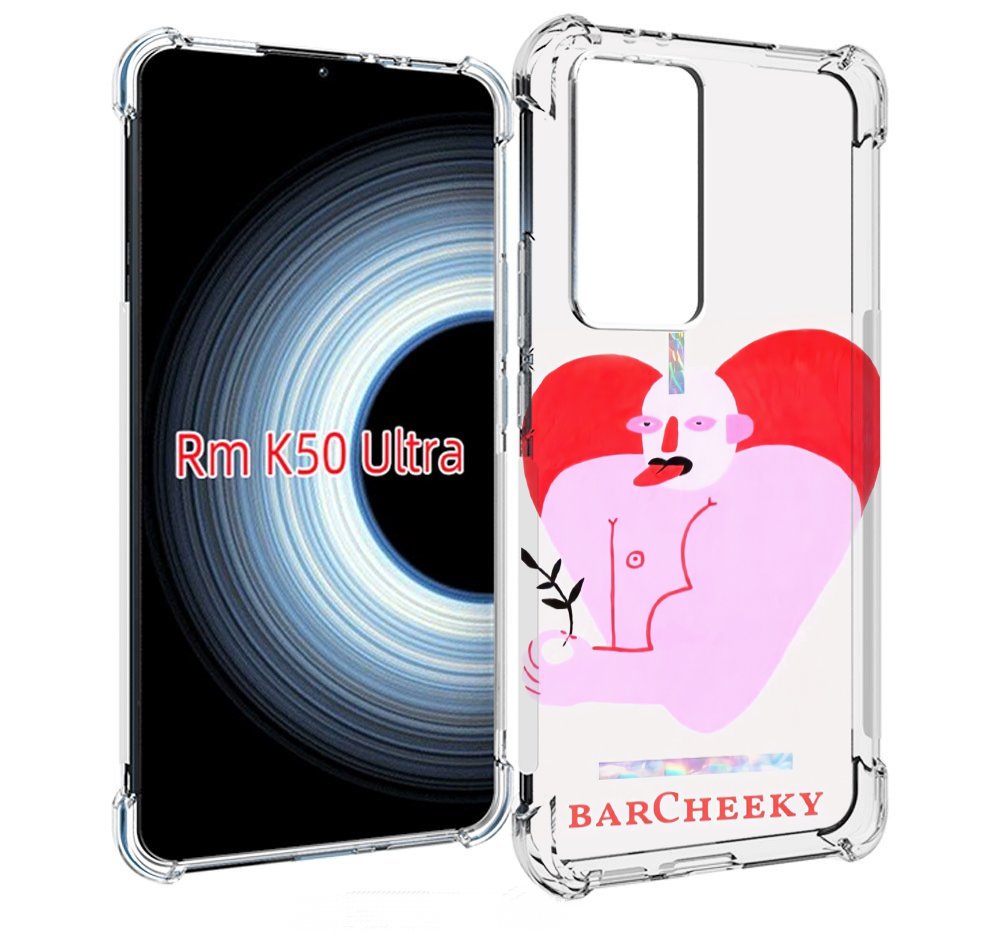 

Чехол MyPads силач в сердце женский для Xiaomi 12T / Redmi K50 Ultra, Прозрачный, Tocco