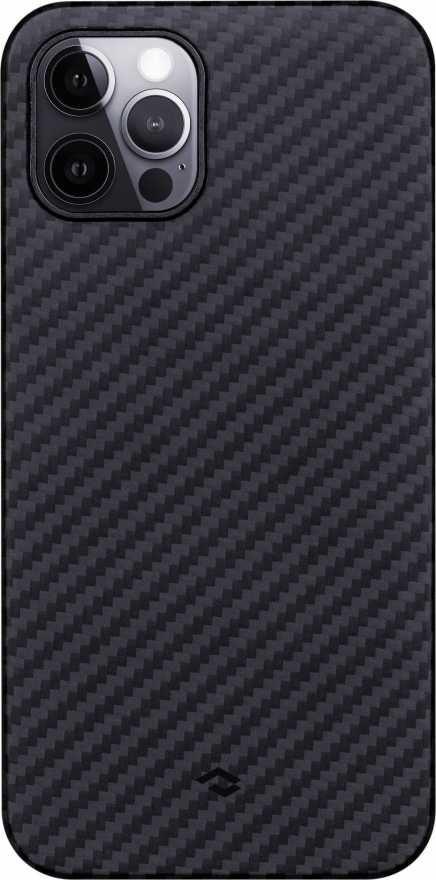 фото Чехол pitaka magez (ki1201p) для iphone 12 pro (black/grey)