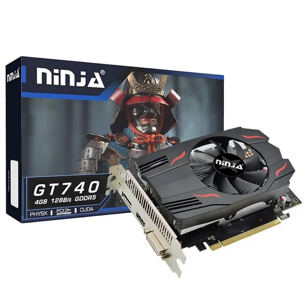 фото Видеокарта sinotex ninja nvidia geforce gt 740 (nf74np045f)