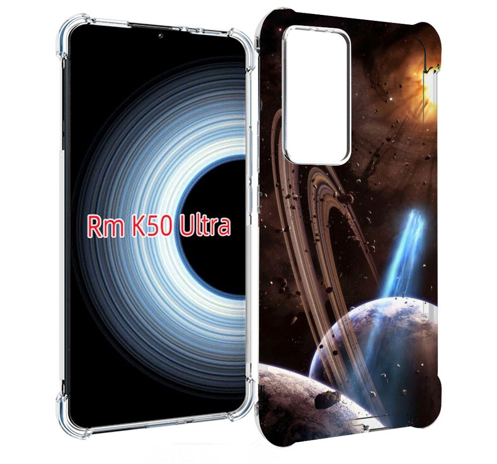 

Чехол MyPads сатурн в космосе для Xiaomi 12T / Redmi K50 Ultra, Прозрачный, Tocco