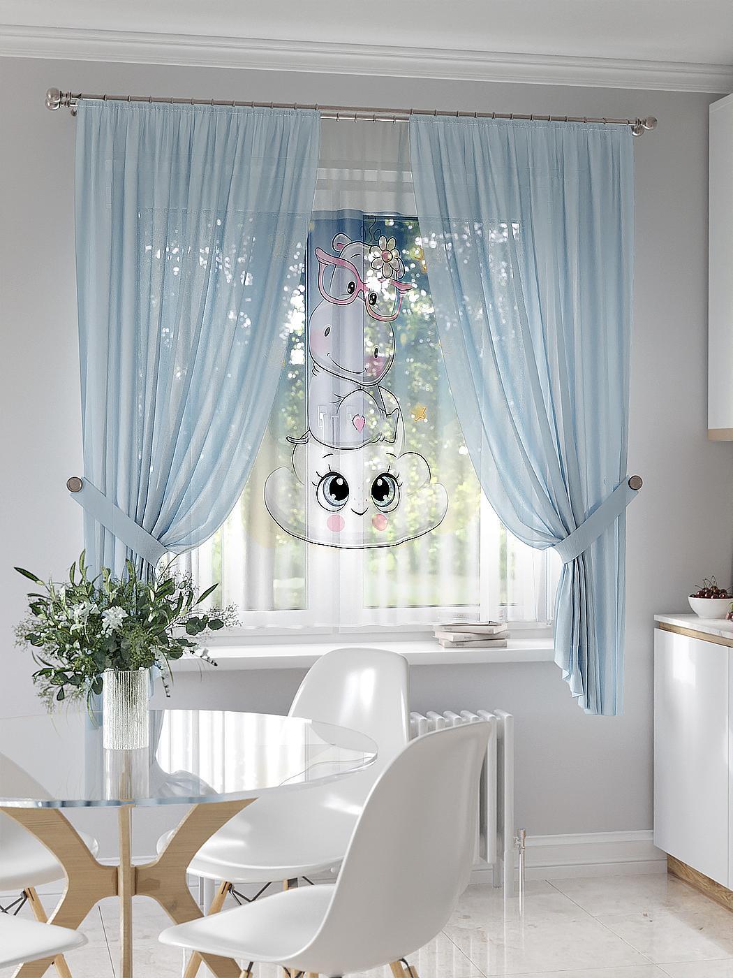 

Комплекты штор AT HOME Лимкинс высота 180 см, ширина 145 см, Бежевый, 550051