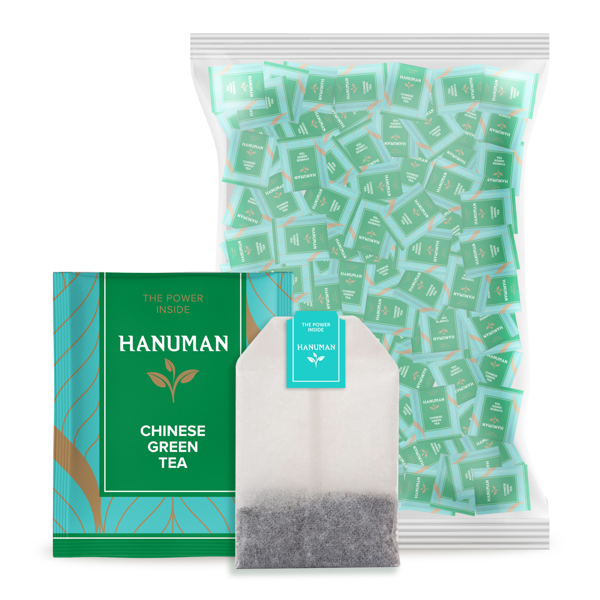 Чай зеленый китайский Hanuman, 500 пакетиков
