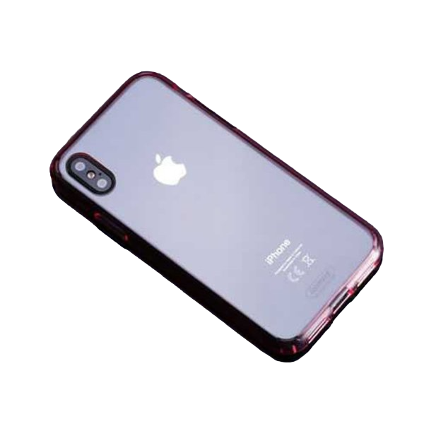 

Накладка iPhone X Shield Remax Pink, Розовый;прозрачный
