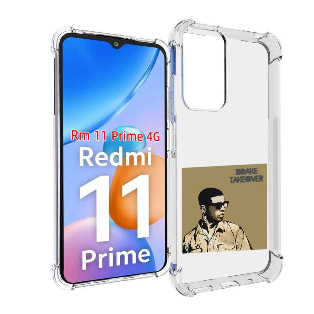 

Чехол MyPads Drake - Takeover для Xiaomi Redmi 11 Prime 4G, Прозрачный, Tocco