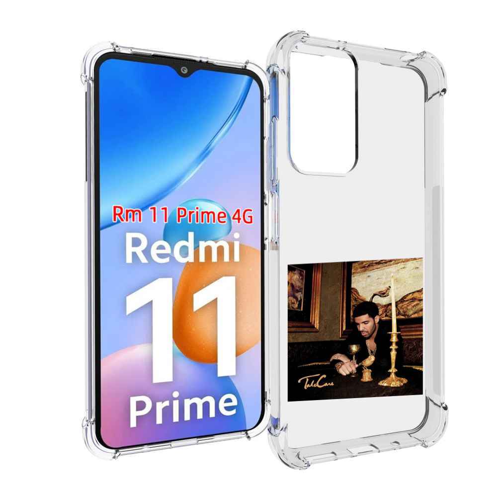 

Чехол MyPads Drake - Take Care для Xiaomi Redmi 11 Prime 4G, Прозрачный, Tocco
