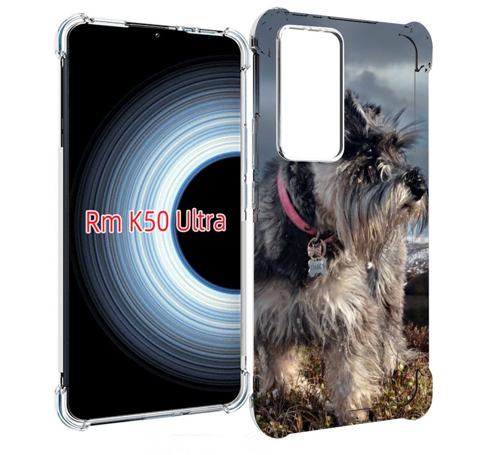Чехол MyPads ризеншнауцер 2 для Xiaomi 12T / Redmi K50 Ultra