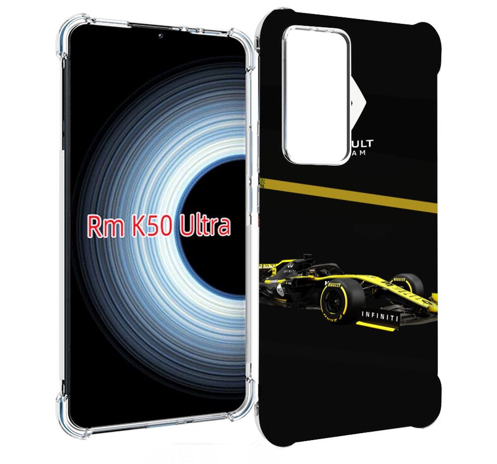

Чехол Mypads Renault 2 Для Xiaomi 12T/Redmi K50 Ultra, Прозрачный, Tocco