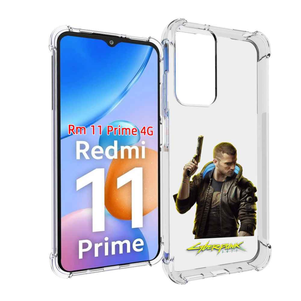 

Чехол MyPads Cyberpunk-2077 для Xiaomi Redmi 11 Prime 4G, Прозрачный, Tocco