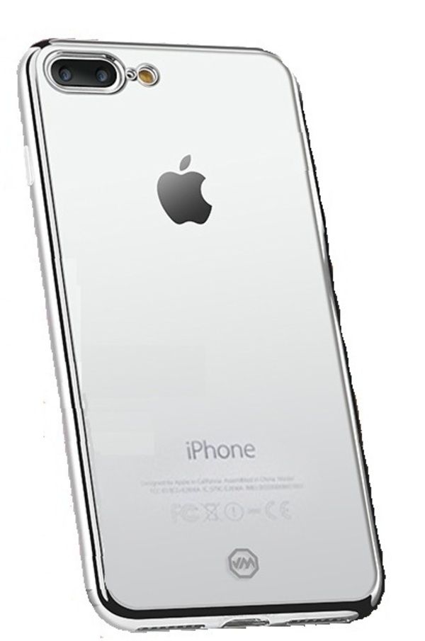 

Накладка iPhone 7/8 Ruili JOYROOM Silver, Серебристый;прозрачный