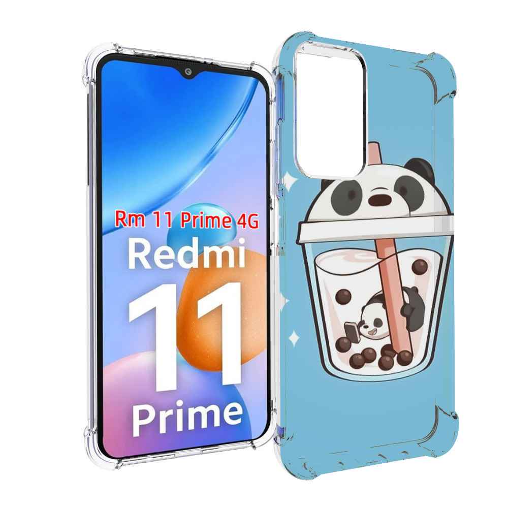 

Чехол MyPads Bubble tea для Xiaomi Redmi 11 Prime 4G, Прозрачный, Tocco