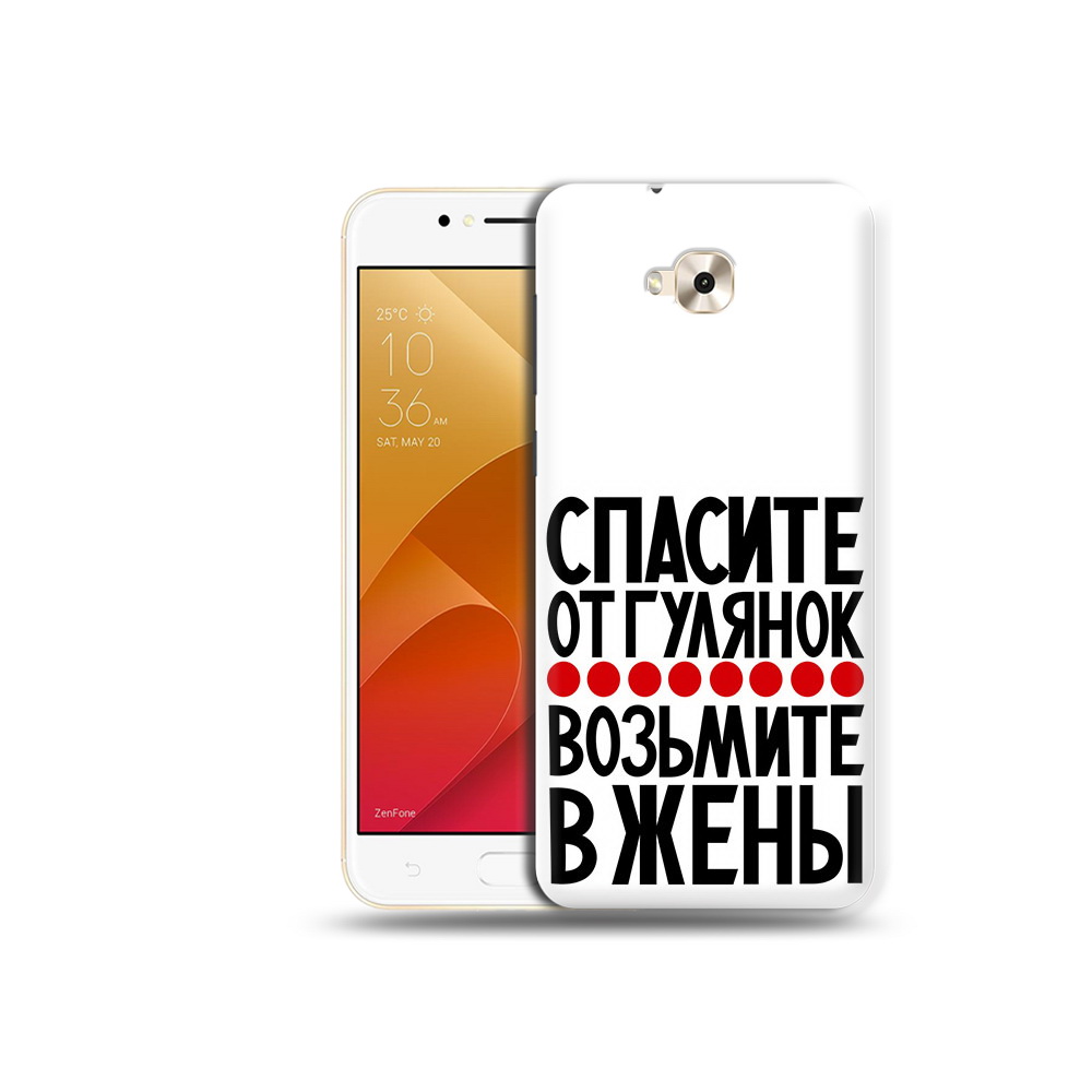 

Чехол MyPads Tocco для Asus ZenFone Live (ZB501KL) Спасите от гулянок возьмите в жены, Tocco