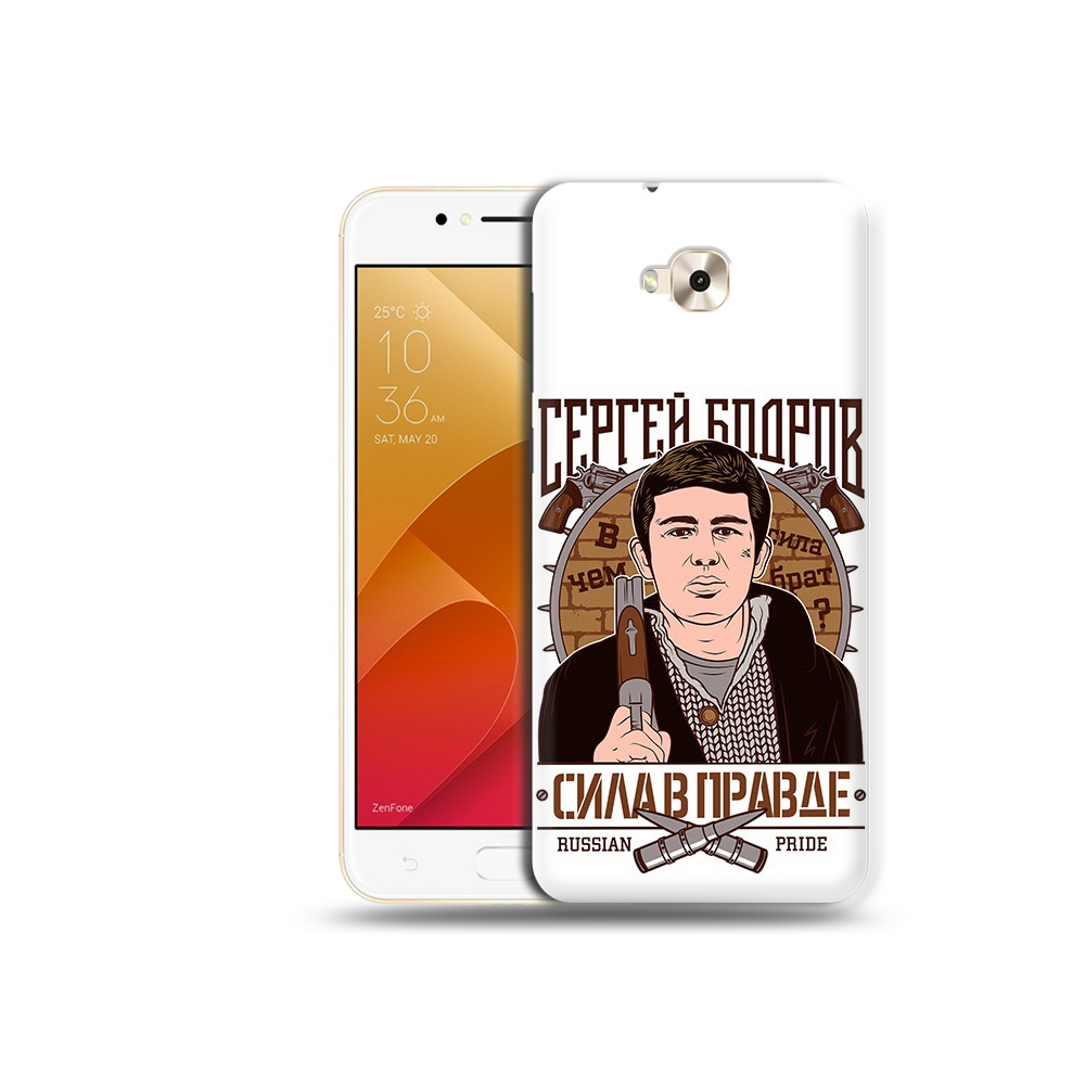

Чехол MyPads Tocco для Asus ZenFone Live (ZB501KL) Сергей Бодров (PT109094.653.155), Tocco