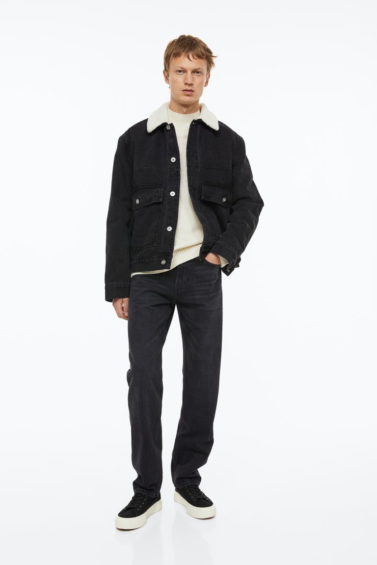 

Джинсы мужские H&M 0875105037 черные 34/32 (доставка из-за рубежа), Черный, 0875105037