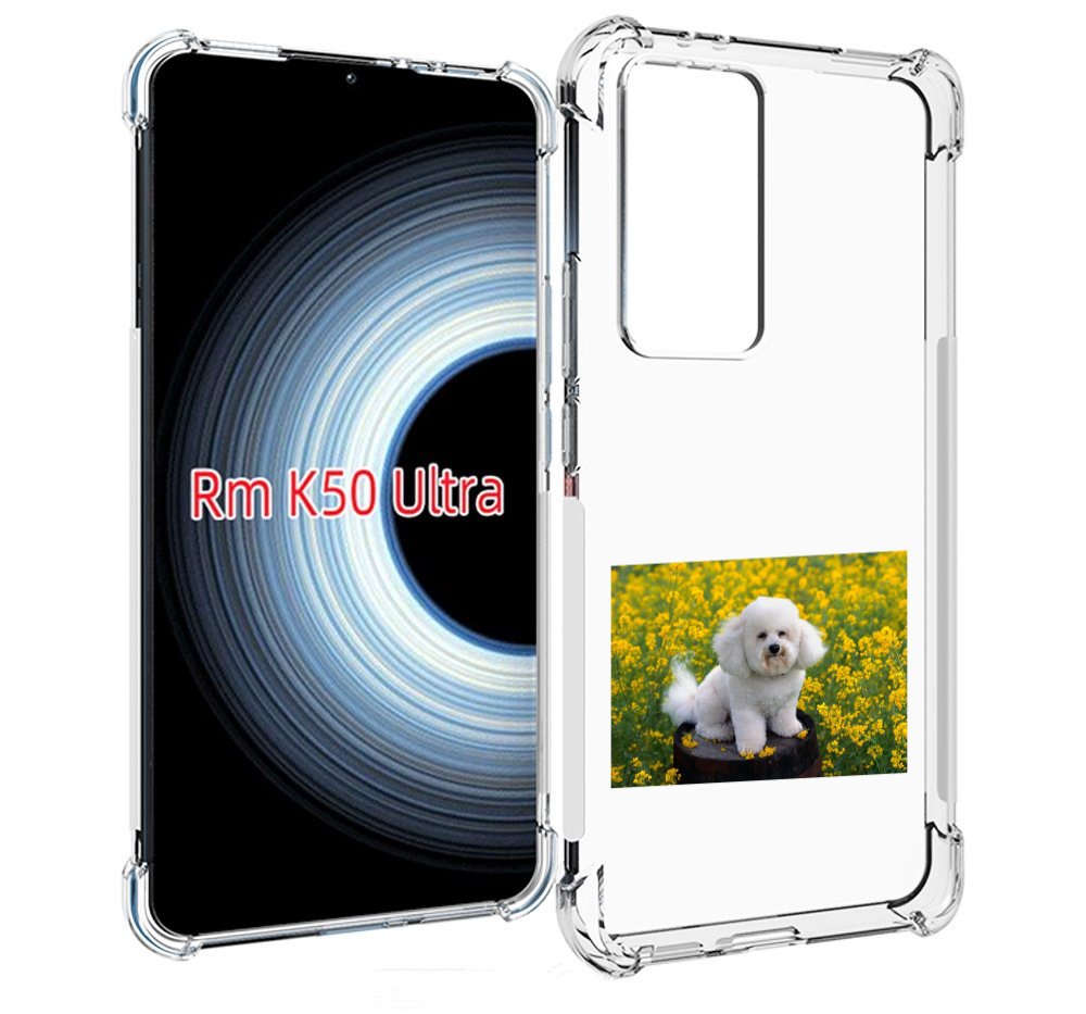 

Чехол MyPads пудель белыи для Xiaomi 12T / Redmi K50 Ultra, Прозрачный, Tocco