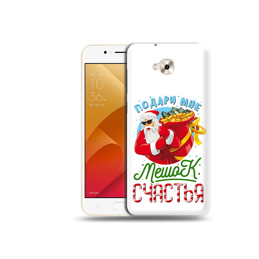 

Чехол MyPads Tocco для Asus ZenFone Live (ZB501KL) Подарите мне мешок денег, Tocco