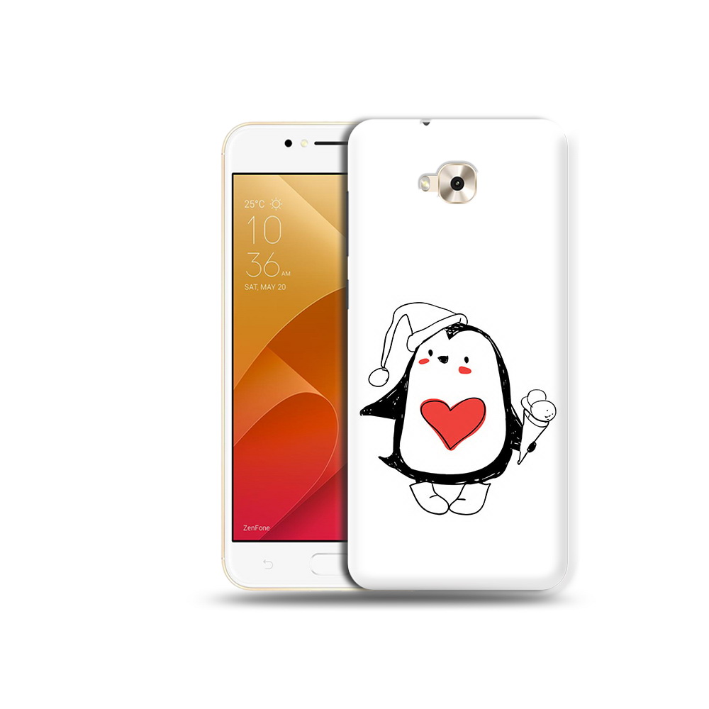 

Чехол MyPads Tocco для Asus ZenFone Live (ZB501KL) Пингвин с мороженым (PT109094.653.135), Tocco