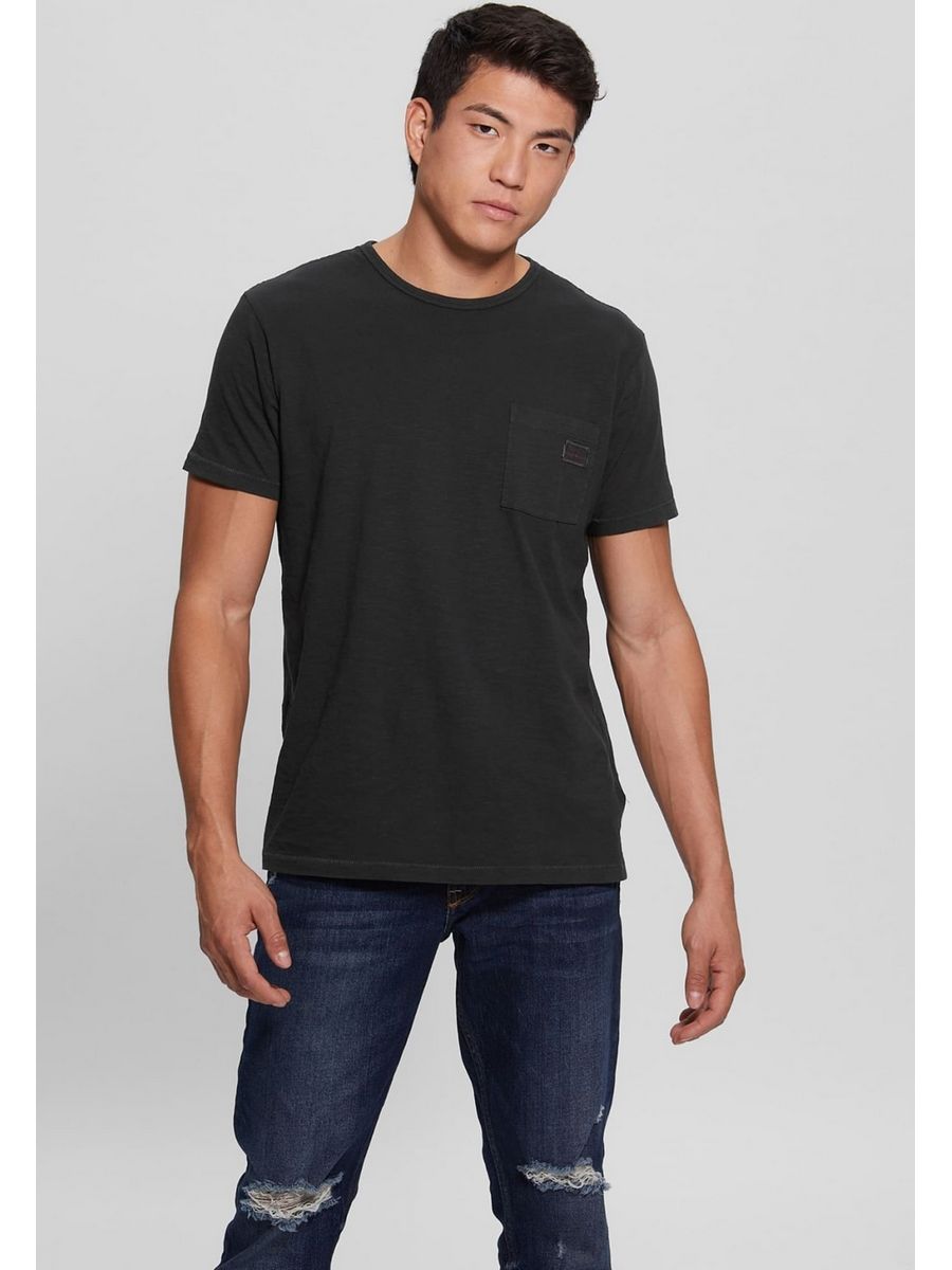 

Футболка мужская Guess GU122O12Q черная S, Черный, GU122O12Q