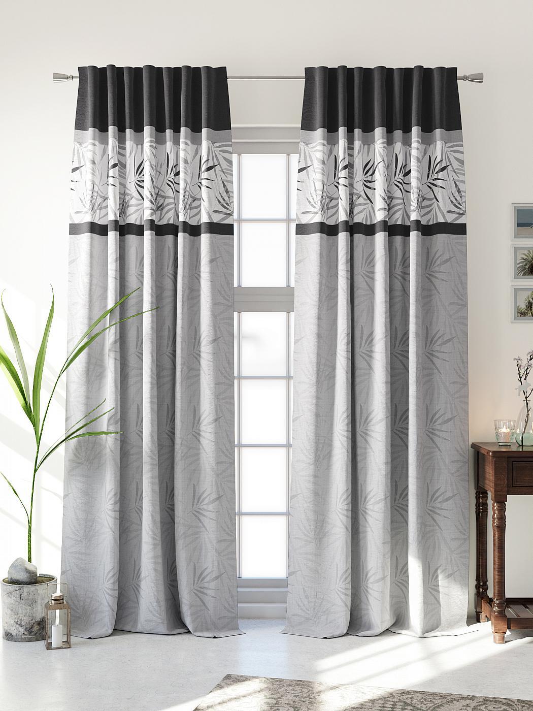 

Комплекты штор AT HOME Ликвенрис высота 250 см, ширина 150 см, Белый, 544170