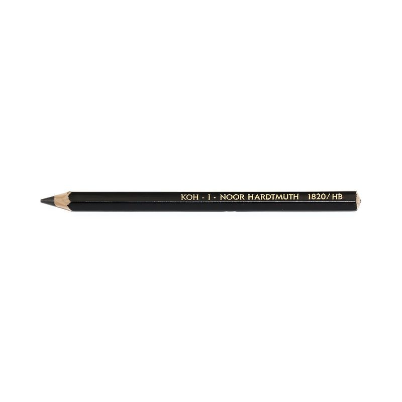 Чернографитные карандаши KOH-I-NOOR Hardtmuth Jumbo заточенные HB 12 шт
