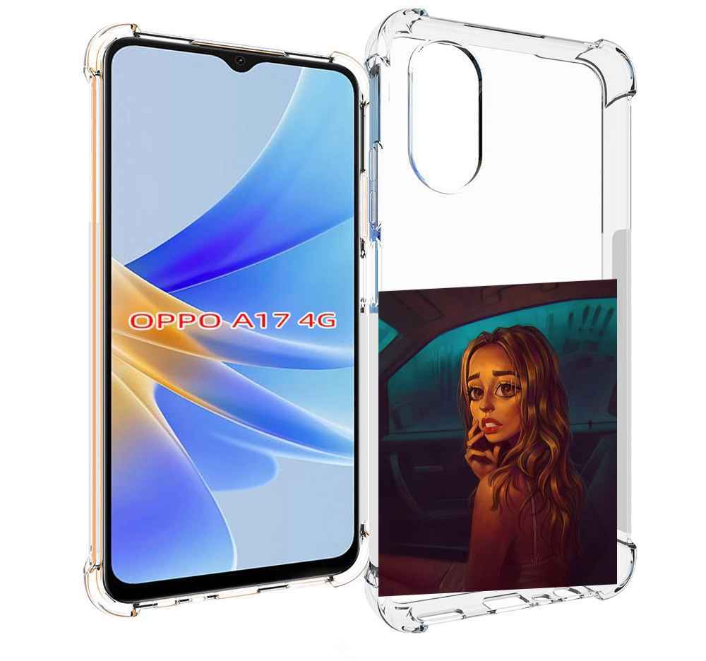 

Чехол MyPads пуп-невесты женский для OPPO A17, Прозрачный, Tocco