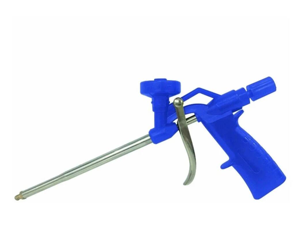 Пистолет для монтажной пены КОБАЛЬТ монолитный пластиковый корпус с адаптером пластиковый поливочный пистолет росток