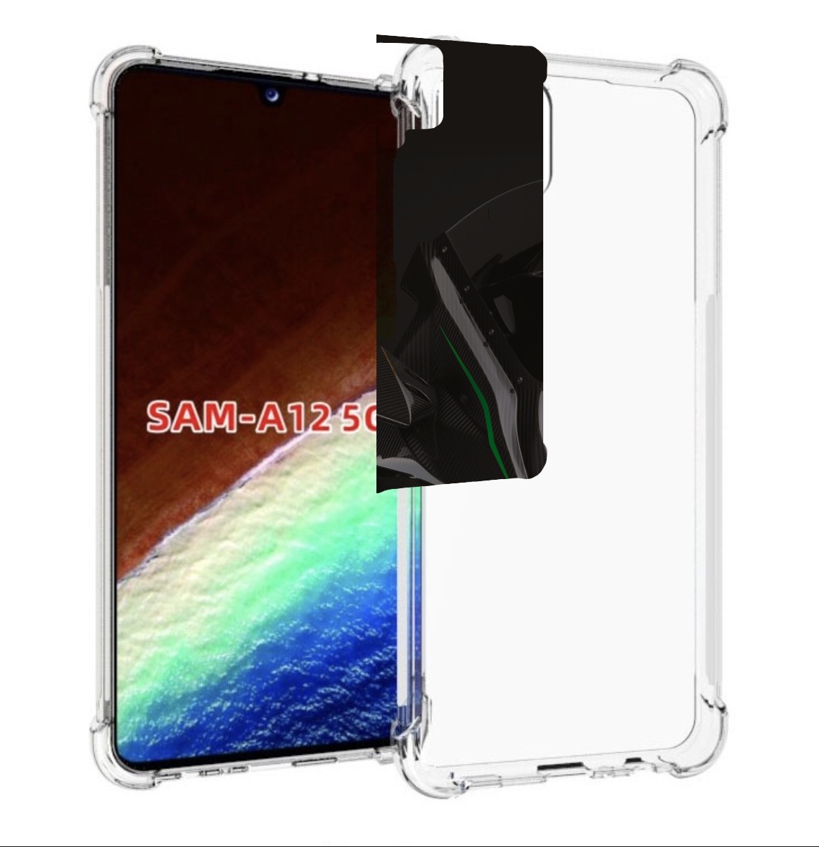 

Чехол MyPads кавасаки мото для Samsung Galaxy A12 (SM-A125F) 2020/21/A12 Nacho SM-A127F, Прозрачный, Tocco