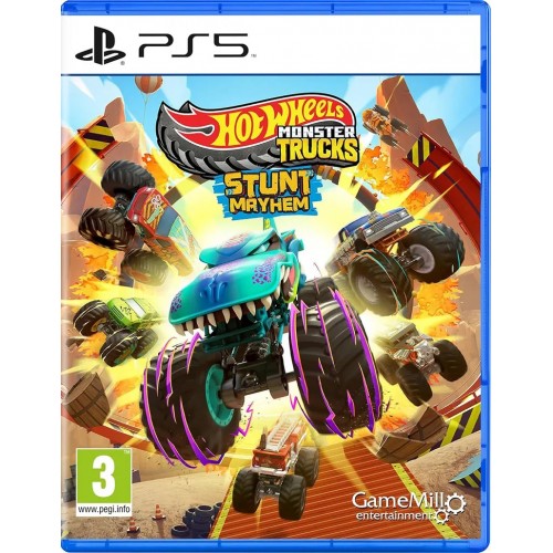 Игра Hot Wheels Monster Trucks: Stunt Mayhem (PS5, полностью на английском языке)