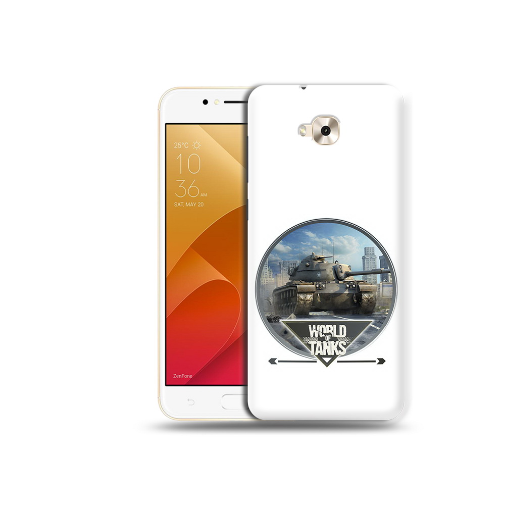 

Чехол MyPads Tocco для Asus ZenFone Live (ZB501KL) Мир танков (PT109094.653.119), Tocco