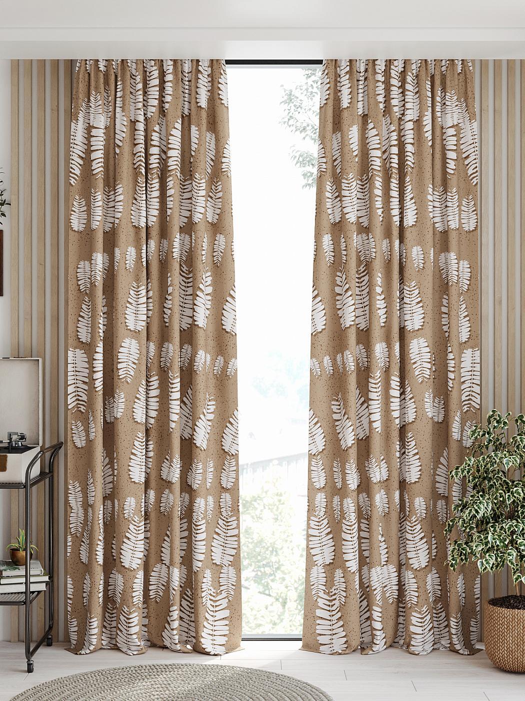 

Комплекты штор AT HOME Ританвирс высота 250 см, ширина 150 см, Белый, 544062