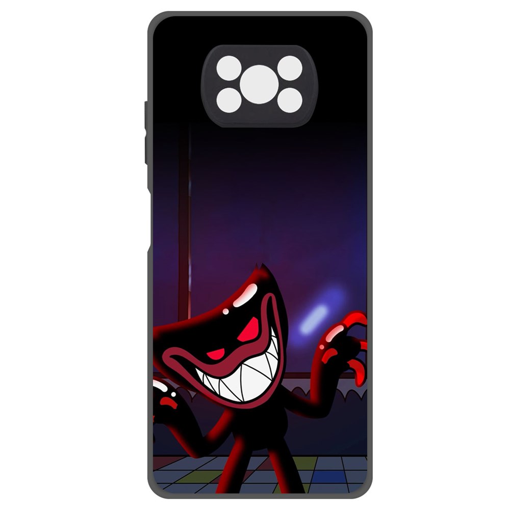 

Чехол-накладка Софт Хаги Ваги для Poco X3 Pro, Черный