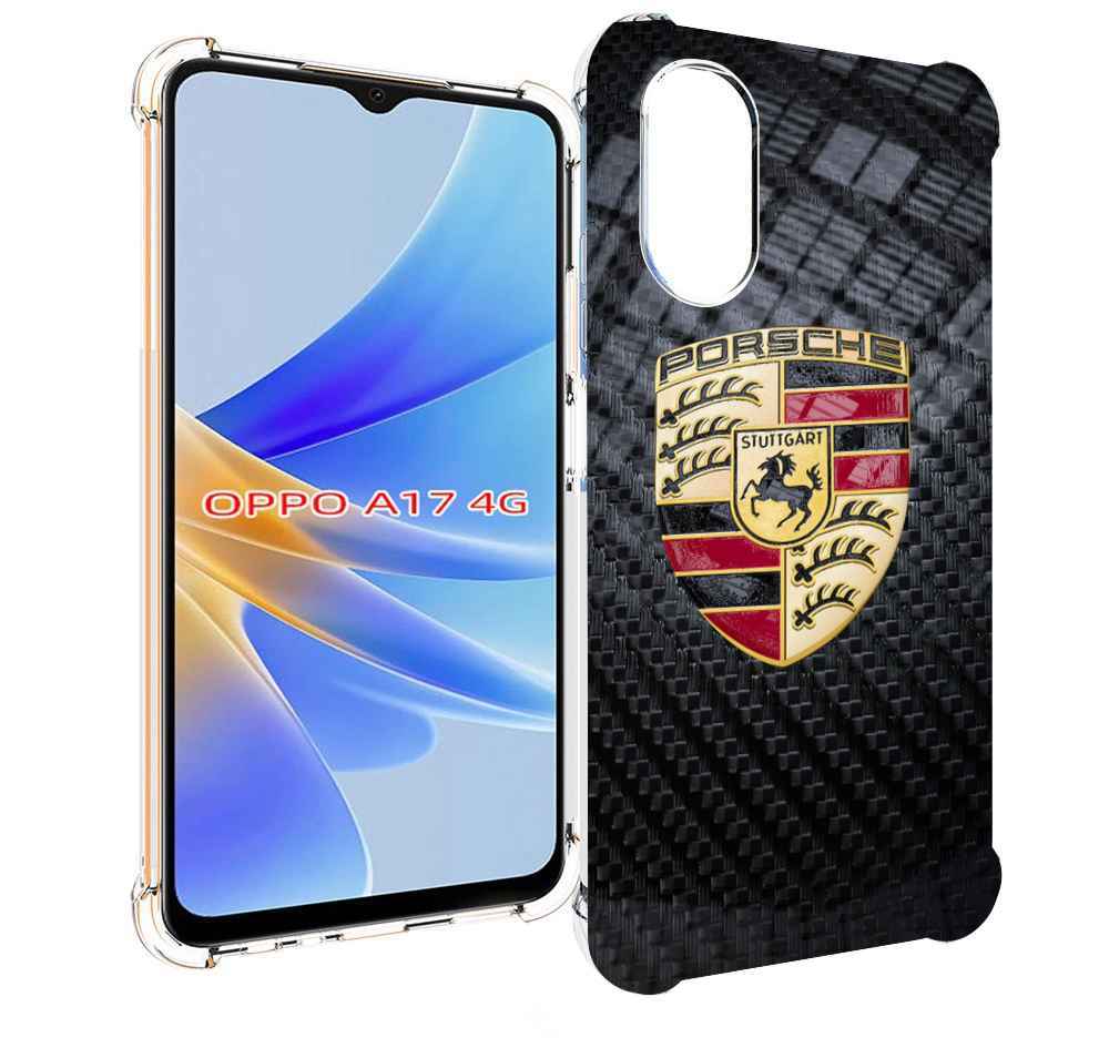 

Чехол MyPads porsche 3 мужской для OPPO A17, Прозрачный, Tocco