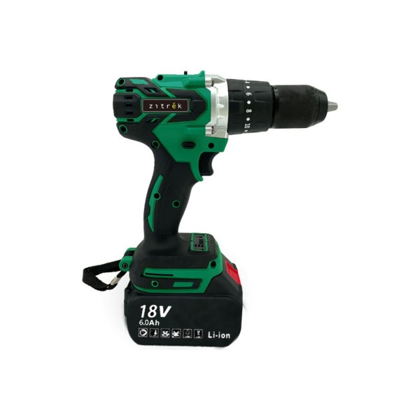 Дрель аккумуляторная ударная Zitrek Green Impact 18V 063-4046 11430₽