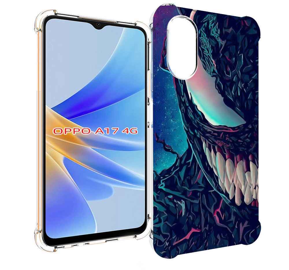 

Чехол MyPads полу веном для OPPO A17, Прозрачный, Tocco