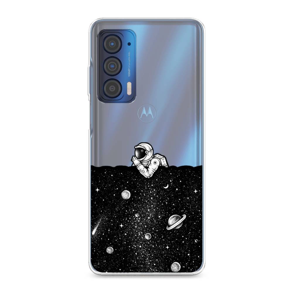 

Чехол Awog на Motorola Edge (2021) "Космический сон", Разноцветный, 242950-4