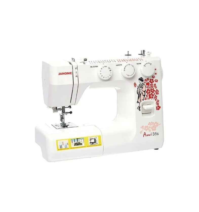 

Швейная машина Janome Ami 35S белая, Белый, Ami 35S