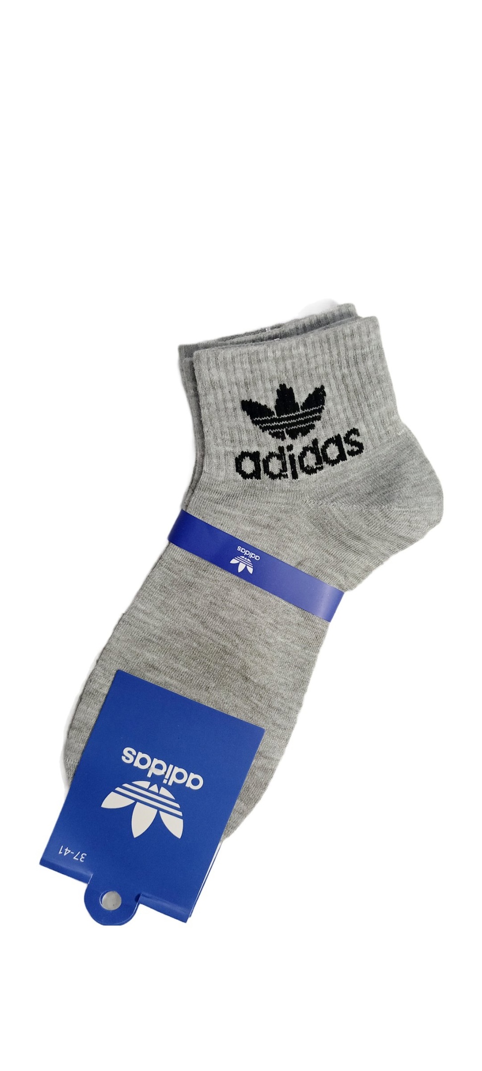 Комплект носков женских Adidas Originals gnk серых 37-41, 2 пары