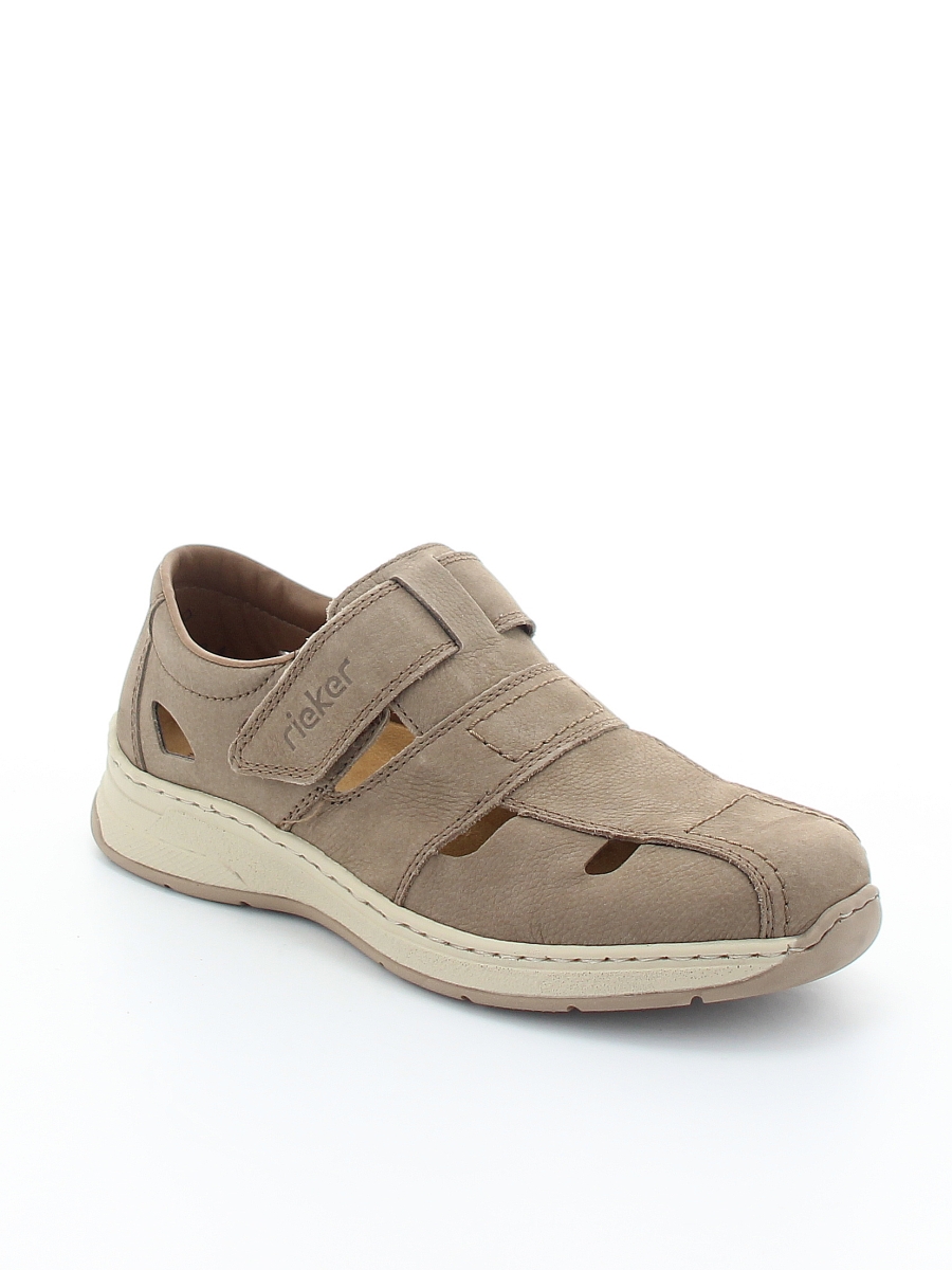 

Сандалии мужские Rieker 14369-25 коричневые 10 UK, 14369-25