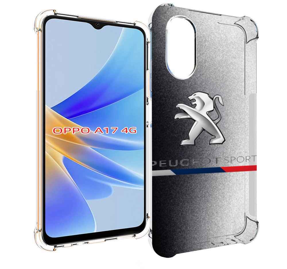 

Чехол MyPads peugeot-1 для OPPO A17, Прозрачный, Tocco