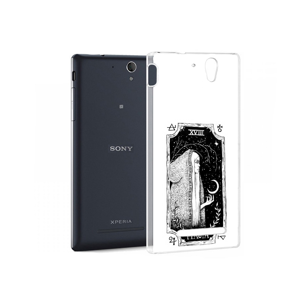 Чехол MyPads Tocco для Sony Xperia C5 Ultra лунная магия (PT16261.253.447)