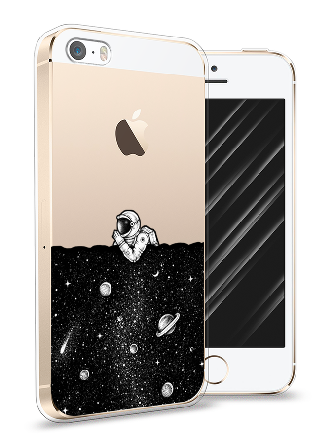 

Чехол Awog на Apple iPhone 5 / Айфон 5 "Космический сон", Разноцветный, 10350-4